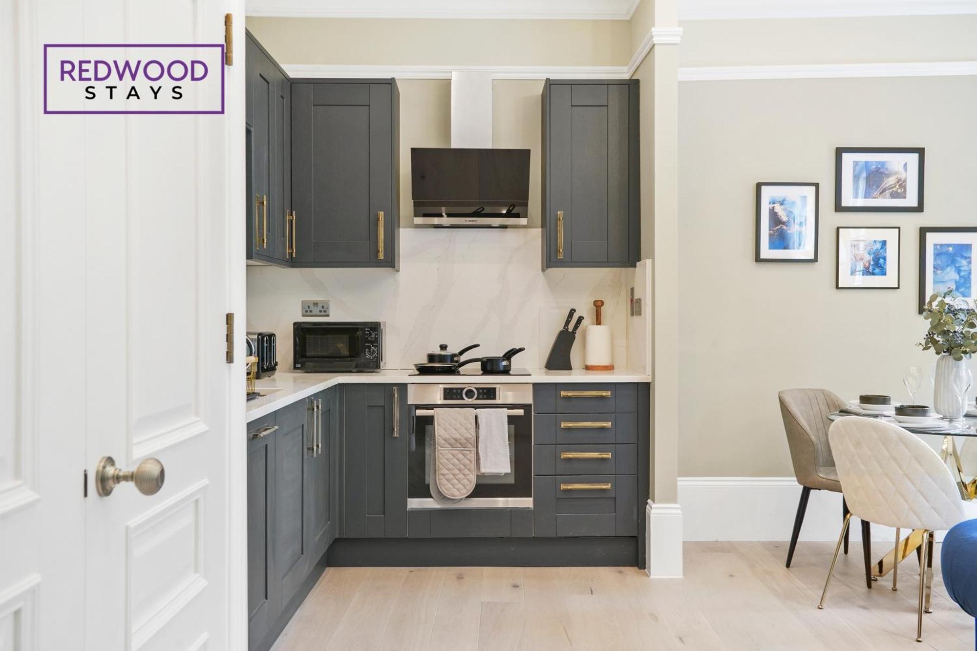Top Quality 2 Bed 1 Bath Apartments For Contractors By Redwood Stays Reading Eksteriør bilde