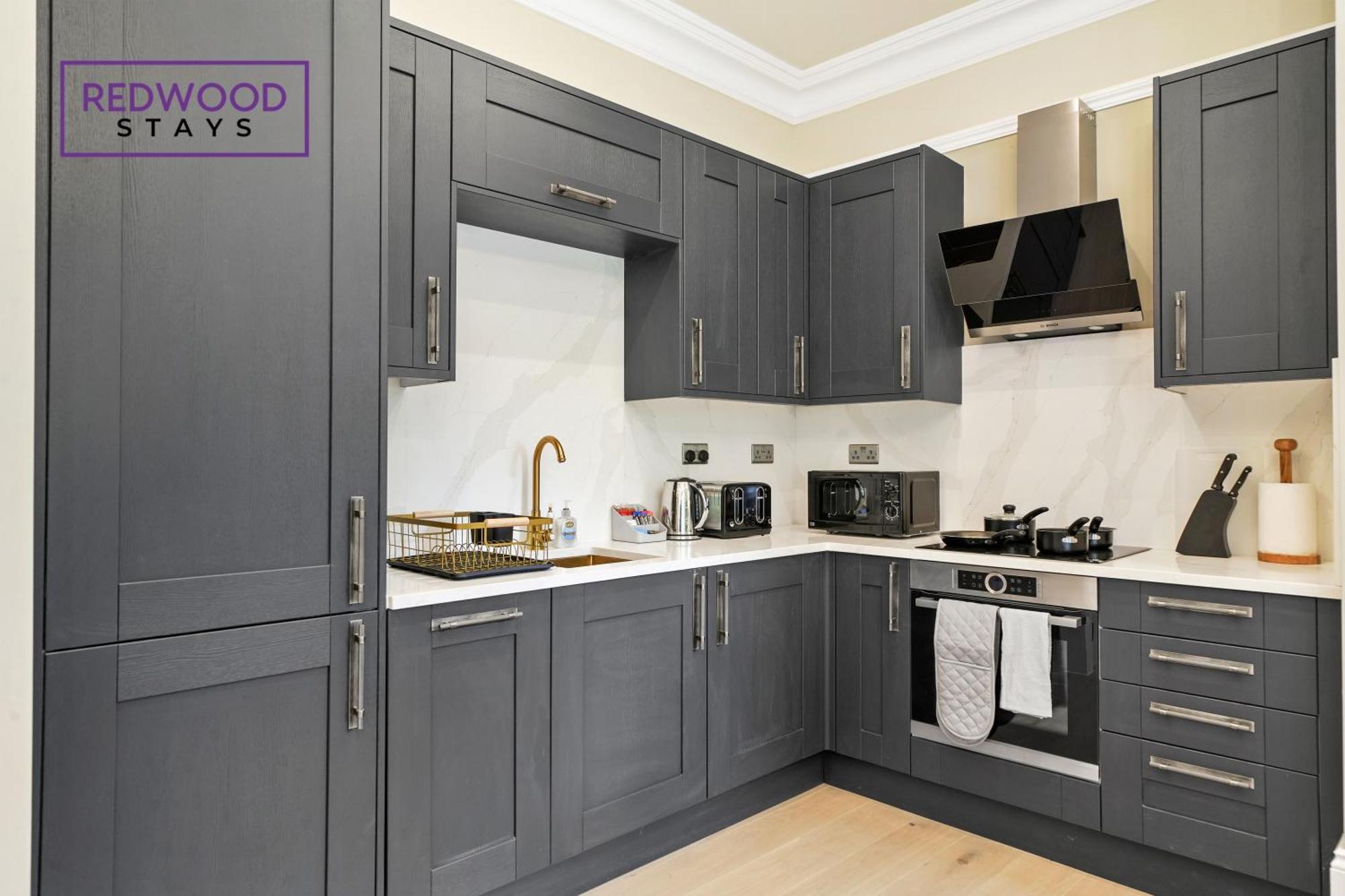 Top Quality 2 Bed 1 Bath Apartments For Contractors By Redwood Stays Reading Eksteriør bilde