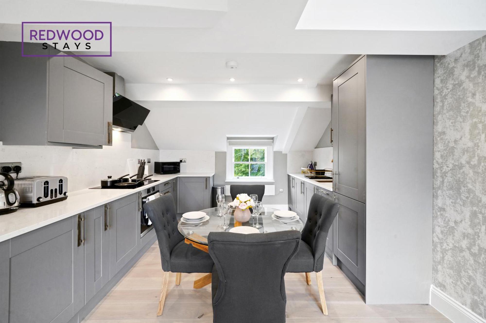 Top Quality 2 Bed 1 Bath Apartments For Contractors By Redwood Stays Reading Eksteriør bilde