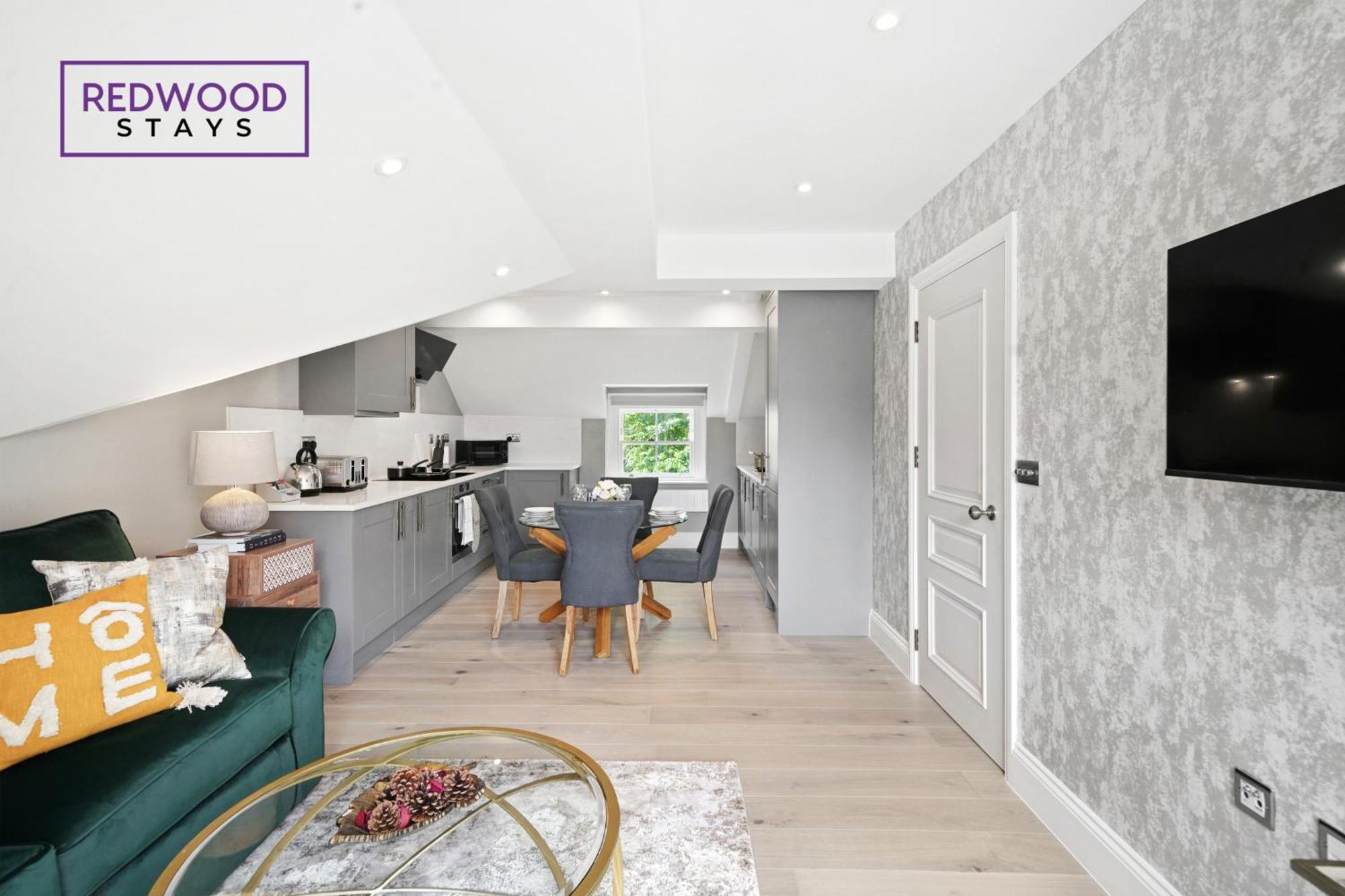 Top Quality 2 Bed 1 Bath Apartments For Contractors By Redwood Stays Reading Eksteriør bilde
