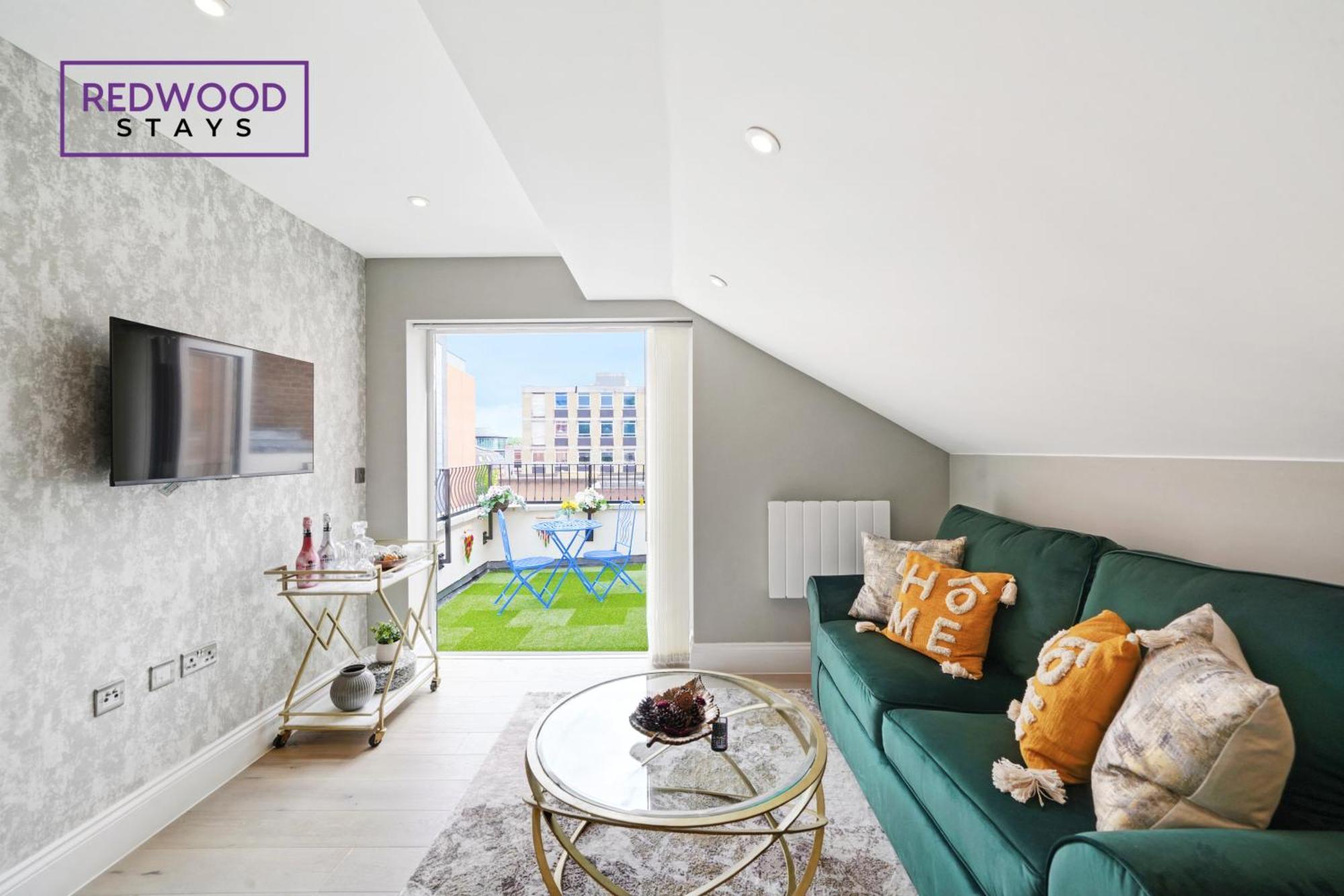 Top Quality 2 Bed 1 Bath Apartments For Contractors By Redwood Stays Reading Eksteriør bilde