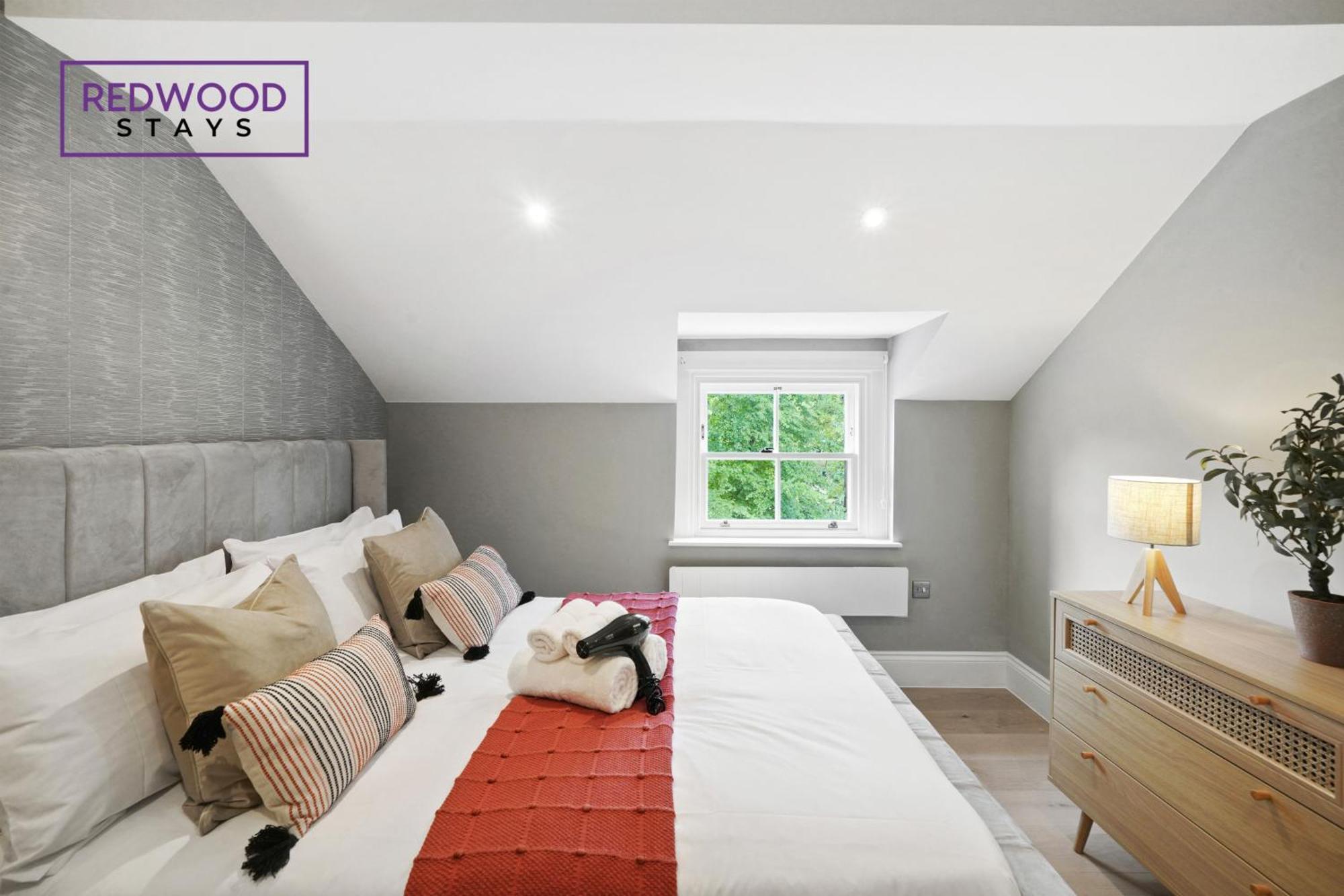 Top Quality 2 Bed 1 Bath Apartments For Contractors By Redwood Stays Reading Eksteriør bilde