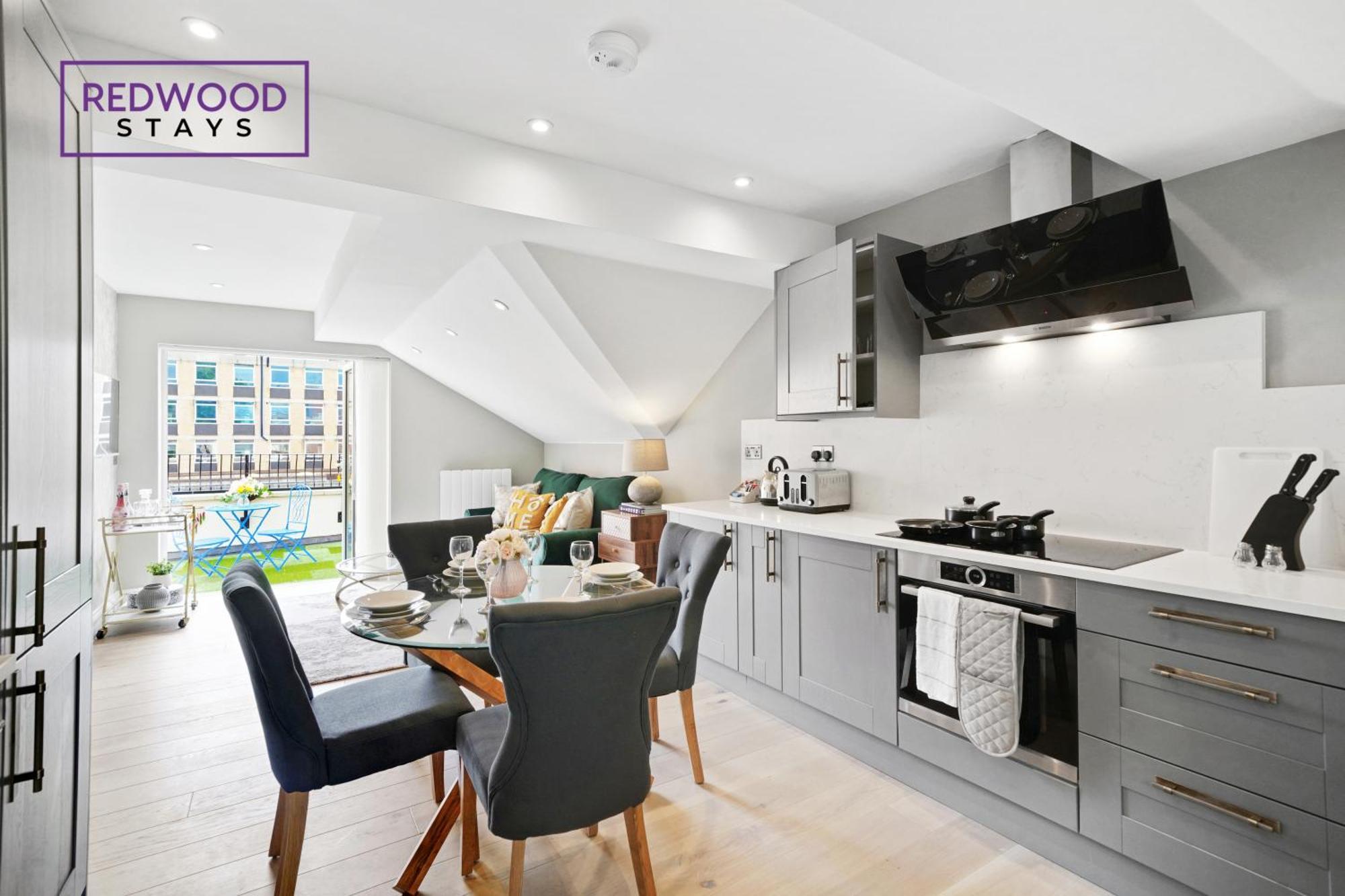 Top Quality 2 Bed 1 Bath Apartments For Contractors By Redwood Stays Reading Eksteriør bilde