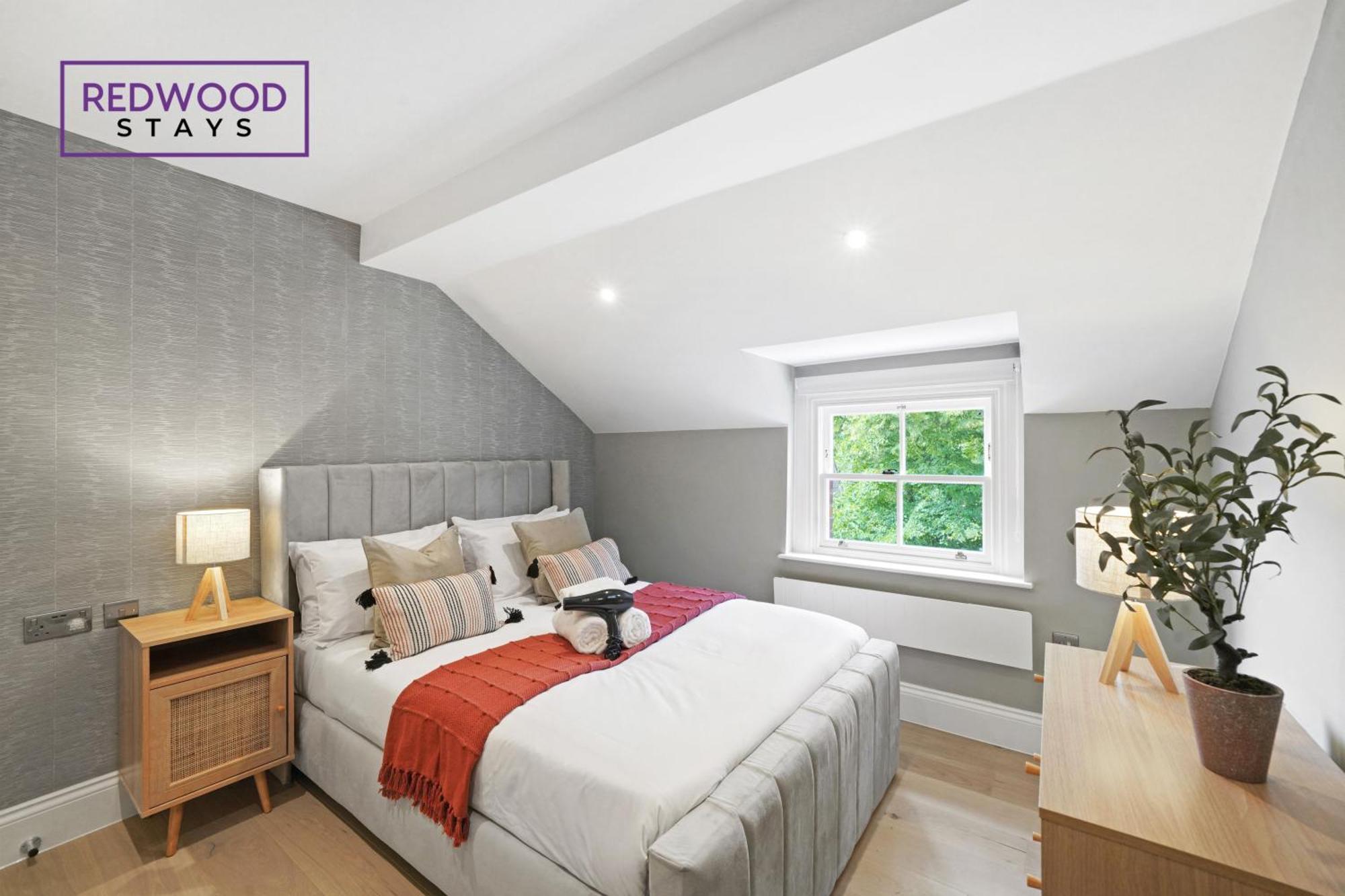 Top Quality 2 Bed 1 Bath Apartments For Contractors By Redwood Stays Reading Eksteriør bilde