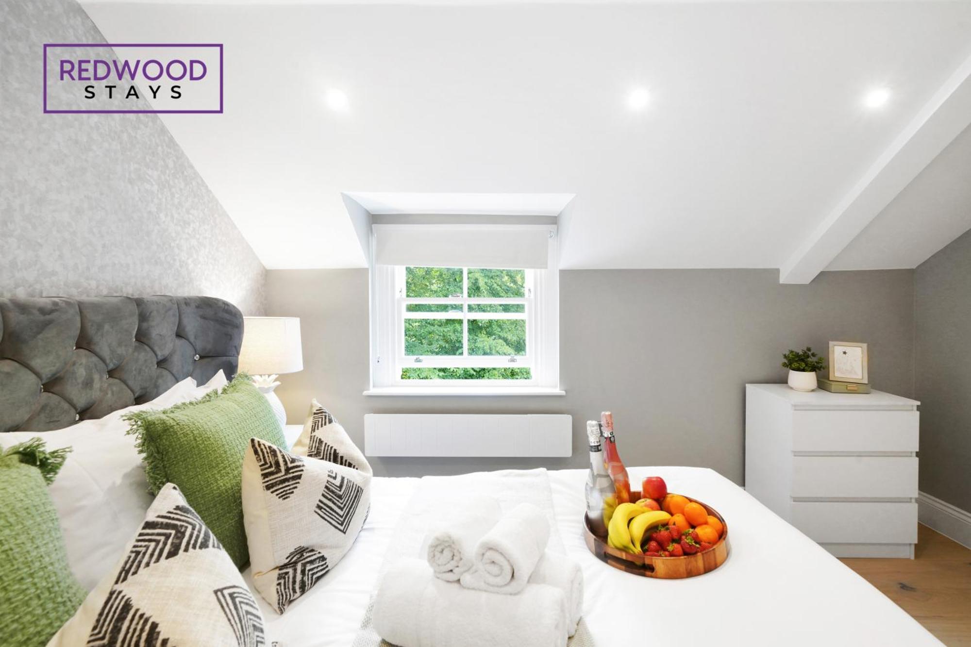 Top Quality 2 Bed 1 Bath Apartments For Contractors By Redwood Stays Reading Eksteriør bilde