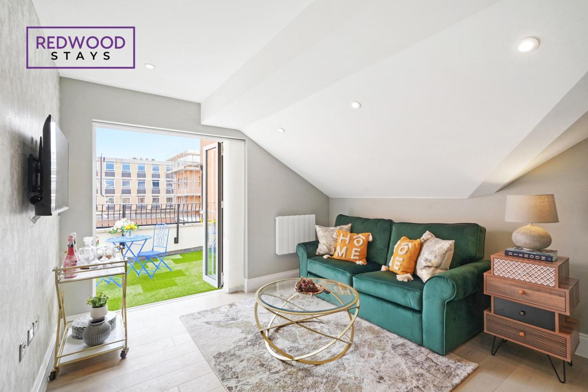 Top Quality 2 Bed 1 Bath Apartments For Contractors By Redwood Stays Reading Eksteriør bilde